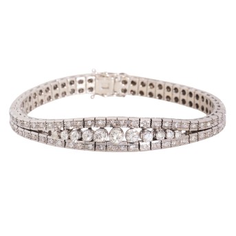Armband mit 11 Brillanten,