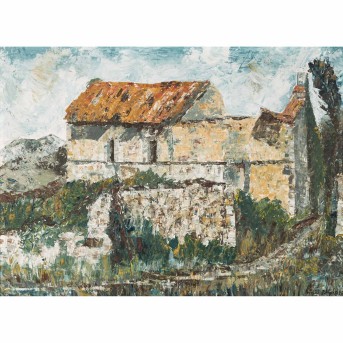 SCHULTHEIß, WALTER (1924) 'House near Provence' 1976