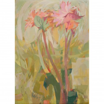 KITTINGER, ARTHUR (Künstler des 20. Jh.), 'Komposition mit Blumen', 1972,