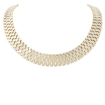 Collier Honigwabenmuster,