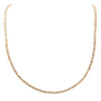 Königskette, quadratisch diamantiert,