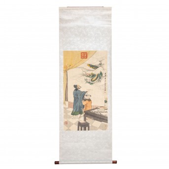 Rollbild. CHINA, 20. Jh.