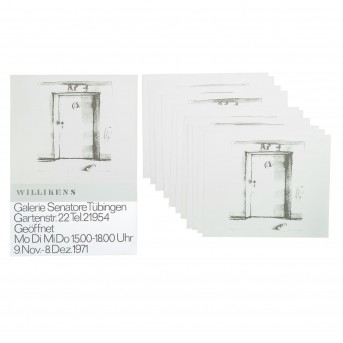 WILLIKENS, BEN (1939), 11 Serigraphien 'PR 4', 1971,