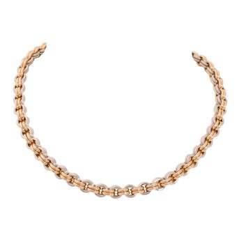 Double anchor necklace