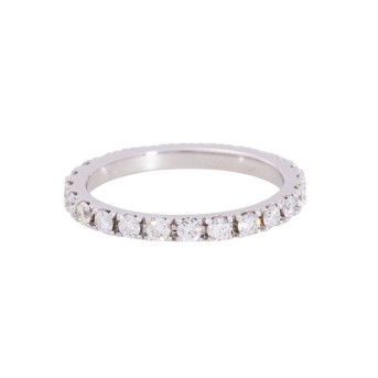 Memoirering mit 24 Brillanten zus, ca, 0,99 ct,