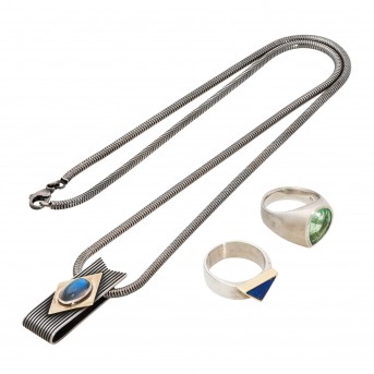 Designer jewelry set 3 pieces, 