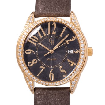 G&R NUTT MÜNCHEN rare and high-quality ladies' jewelry watch, Ref. CA4082. 