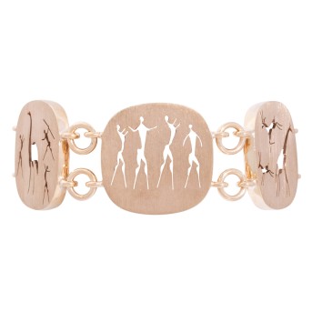 Handgearbeitetes Armband 'Safari'