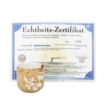 CARL TIELSCH/SCHLESIEN Kaffeetasse, 1875-1883,