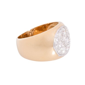 Ring mit 13 Brillanten,