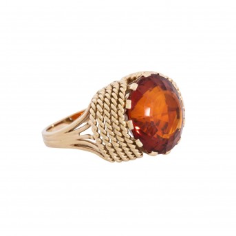 Ring mit Citrin,