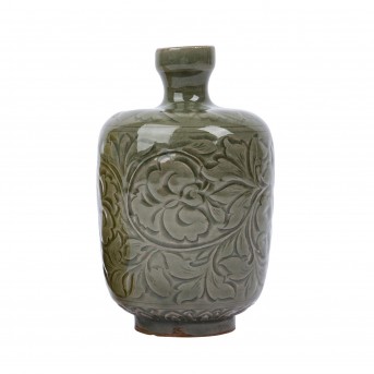 Vase mit Seladonglasur, 19./20. Jh.