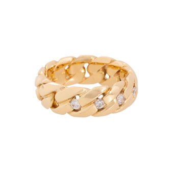 Ring mit 6 Brillanten,