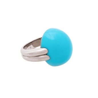 Ring mit Nevada-Türkis,
