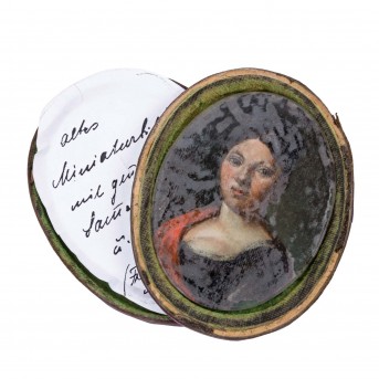 MINIATURE PORTRAIT OF A LADY,