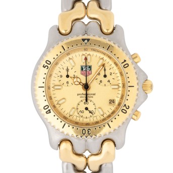 TAG HEUER Professional 200m Ref CG1121-0 Herren Chronograph aus den 90er Jahren.