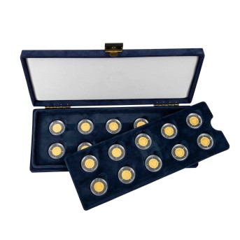 BRD - 20 x Mini-Goldmedaillen 'Deutsche Einheit'