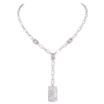 BULGARI BULGARI Collier, mit Brillanten zus. ca. 1,2 ct,