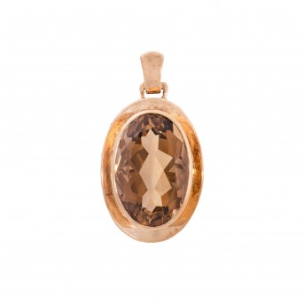 Anhänger mit Rauchquarz,