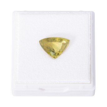 Dreieckig fac. Chrysoberyll von ca. 5,2 ct