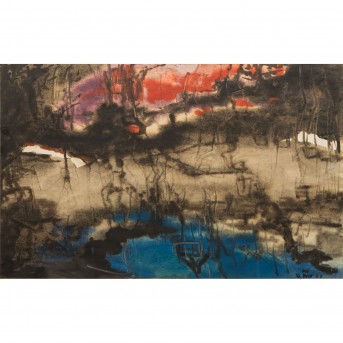 WITT (Künstler/in des 20. Jh.), 'Landschaft', 1961,