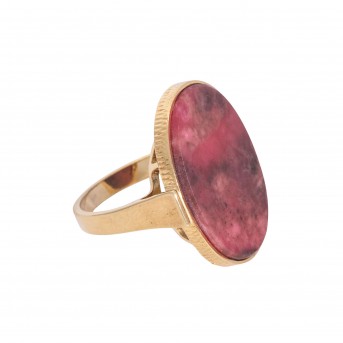 Ring mit Rhodonit,