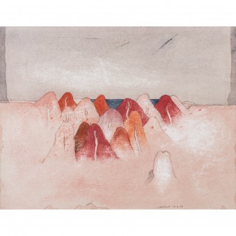 SCHREINER, HANS (1930), 'Formation der Hügel', 1987,
