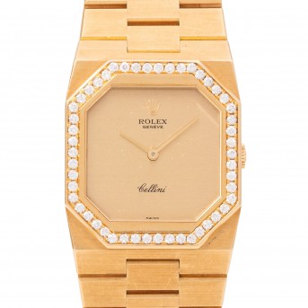 ROLEX ROLEX Cellini Vintage Ref 4650 'Diamanten' Herrenuhr.