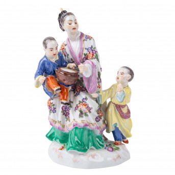 MEISSEN 'Child gardener as winegrower', 1st choice, 20th century | Eppli  Online Shop