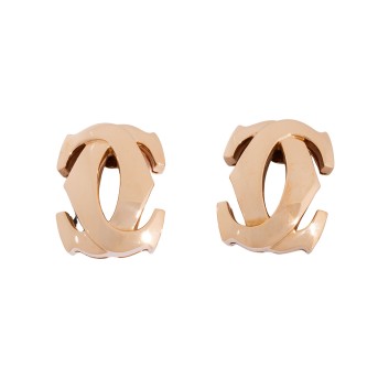 CARTIER CARTIER Paar Ohrclipse 'Double C',