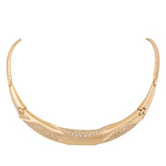 WILHELM MÜLLER WILHELM MÜLLER Collier mit 66 Brillanten,