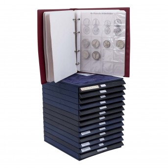 Sammlung Deutsches Reich auf 15 Tableaus + Album, ex 1873/1945,