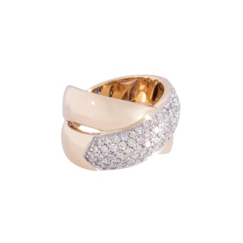 CHRIST ring with 79 diamonds,