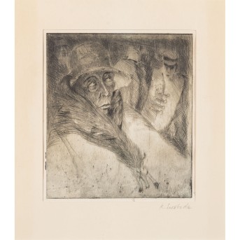 SWOBODA, KAREL (1824-1870) 'Dame mit Fuchspelz'