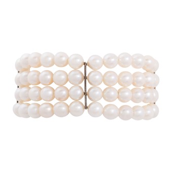 4-row pearl bracelet, 