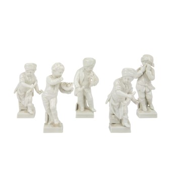 KPM KPM 5 Monatsfiguren, 20. Jh.