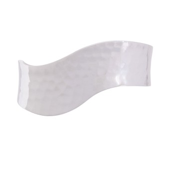 Armspange mit Hammerschlagoptik,