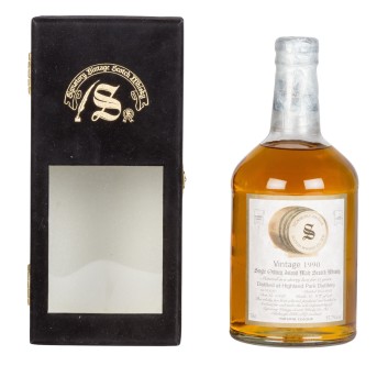 HIGHLAND PARK 1990, Single Malt Scotch Whisky, SIGNATORY VINTAGE  '11 Years',