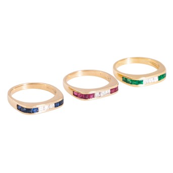 Set of 3 rings,