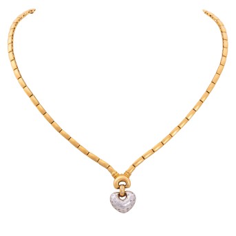Collier 'Herz' mit 39 Brillanten