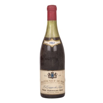 1967 CHÂTEAUNEUF-DU-PAPE LA GRAPPE DES PAPES Paul Jaboulet Aîne 1 Flasche,