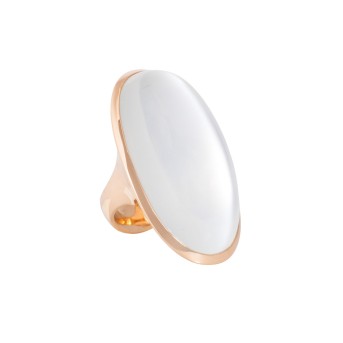 PAULY PAULY Ring mit Mondsteincabochon,