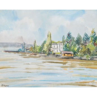 SCHWARZ, AUGUST (1896-1969) 'Bodensee'