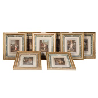 NACH FRANCIS WHEATLEY 'The Cries of London' 20.Jh.