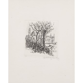 BRUSCAGLIA, RENATO (1921-1999) 'Ohne Titel' 1954