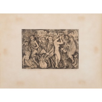 OSTEN, JUTTA (1918-2009) 'ohne Titel' 1980