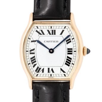 CARTIER CARTIER Tortue Ref 10712 Armbanduhr aus den 80er Jahren.