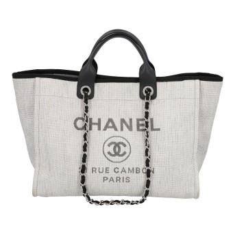CHANEL CHANEL Shopper 'DEAUVILLE', Koll.: 2017.
