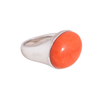 WEMPE BY KIM WEMPE BY KIM Ring mit Koralle,