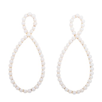 Paar Ohrhänger als Achterschlaufe,